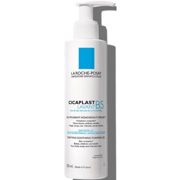 LA ROCHE-POSAY CICAPLAST (LA ROCHE-POSAY) CICIPLAST LAVANT B5 PURIFYING SOOTHING FOAMING GEL POMP 200 ML