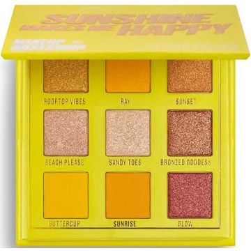 MAKEUP OBSESSION SUNSHINE MAKES ME HAPPY EYESHADOW OOGSCHADUWPALETTE DOOSJE 3,42 GRAM