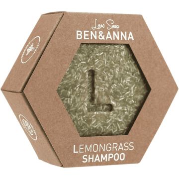 BEN & ANNA LOVE SOAP LEMONGRASS SHAMPOO BAR 60 GRAM