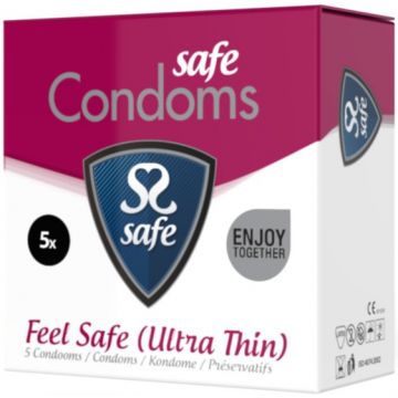SAFE FEEL SAFE CONDOOMS DOOSJE 5 STUKS