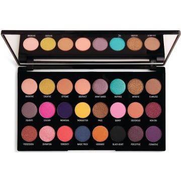 REVOLUTION CREATIVE VOL 1 EYESHADOW OOGSCHADUWPALETTE DOOSJE 12 GRAM