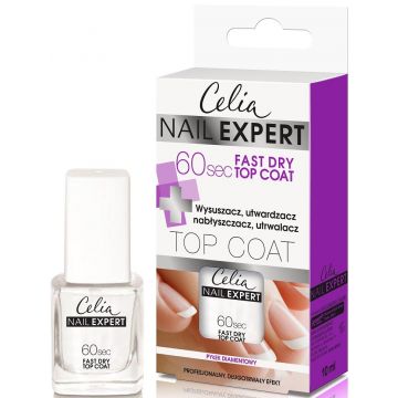 CELIA NAIL EXPERT (CELIA) NAIL EXPERT 60 SEC FAST DRY TOP COAT POTJE 10 ML
