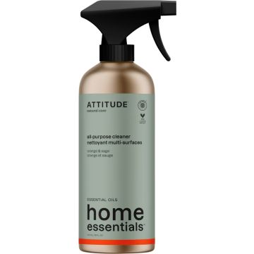 ATTITUDE HOME ESSENTIALS ORANGE & SAGE ALL-PURPOSE CLEANER ALLESREINIGER (REFILLABLE) 473 ML