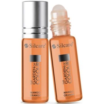 SILCARE THE GARDEN OF COLOUR (SILCARE) THE GARDEN OF COLOUR MANGO ORANGE NAIL CUTICLE OIL NAGELOLIE ROLLER 11 ML