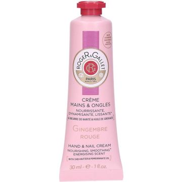 ROGER & GALLET GINGEMBRE ROUGE HAND & NAIL CREAM HANDCREME 30 ML