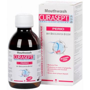 CURASEPT CURASEPT PERIO 0,12%CHLOORHEXIDINE + HA MONDSPOELING 200 ML