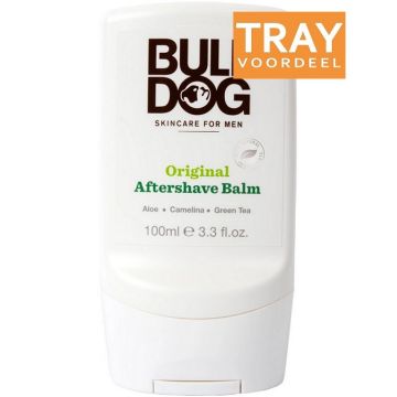 BULLDOG ORIGINAL (BULLDOG) ORIGINAL AFTERSHAVE BALM TRAY 4 X 100 ML