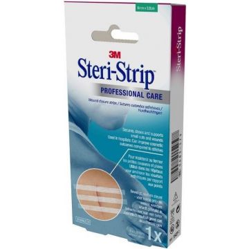 3M STERI-STRIP 6 X 38 MM HECHTPLEISTERS PAKJE 6 STUKS