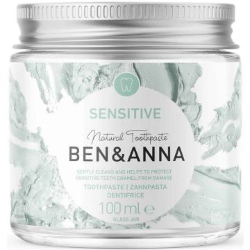 BEN & ANNA SENSITIVE NATURAL TOOTHPASTE TANDPASTA 100 ML