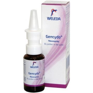 WELEDA GENCYDO NEUSSPRAY BIJ POLLEN IN DE LUCHT 20 ML