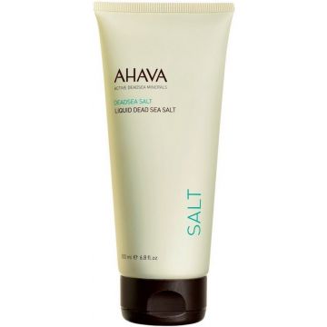 AHAVA DEADSEA SALT (AHAVA) DEADSEA SALT LIQUID DEAD SEA SALT TUBE 200 ML