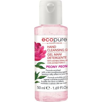 MONOTHEME ECOPURE PEONY HAND CLEANSING GEL HANDGEL 50 ML