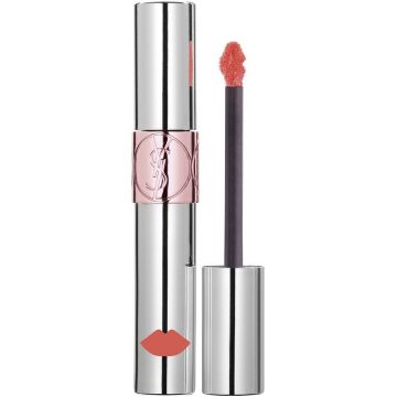 YVES SAINT LAURENT VOLUPTE LIQUID COLOR BALM 05 WATCH ME ORANGE LIPGLOSS KOKER 6 ML