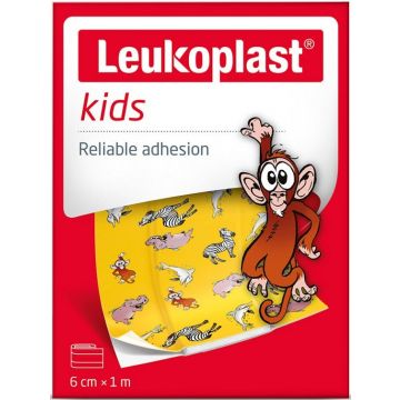 LEUKOPLAST KIDS 6 CM X 1 M PLEISTERS DOOSJE 1 STUK
