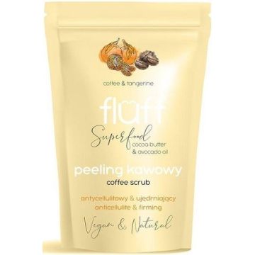 FLUFF SUPERFOOD COFFEE & TANGERINE SCRUB BODYCSCRUB ZAK 100 GRAM