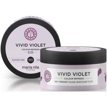 MARIA NILA COLOUR REFRESH (MARIA NILA) COLOUR REFRESH HAIR MASK WITH COLORED PIGMENTS 0.22 VIVID VIOLET POT 100 ML