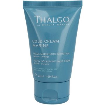 THALGO COLD CREAM MARINE (THALGO) COLD CREAM MARINE DEEPLY NOURISHING HAND CREAM HANDCREME 50 ML