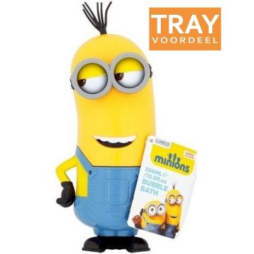 MINIONS 3D BUBBLE BATH BADSCHUIM 6 X 300 ML