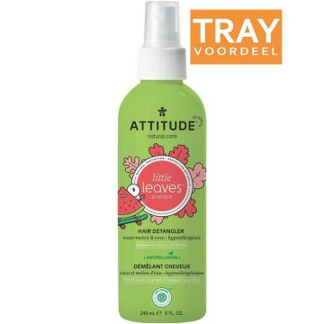 ATTITUDE LITTLE LEAVES WATERMELON & COCO HAIR DETANGLER ANTI-KLIT SPRAY 6 X 240 ML