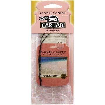 YANKEE CANDLE PINK SANDS CAR JAR AUTOLUCHTVERFRISSER 10 GRAM