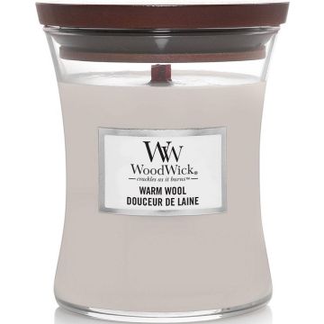 WOODWICK WARM WOOL GEURKAARS 275 GRAM