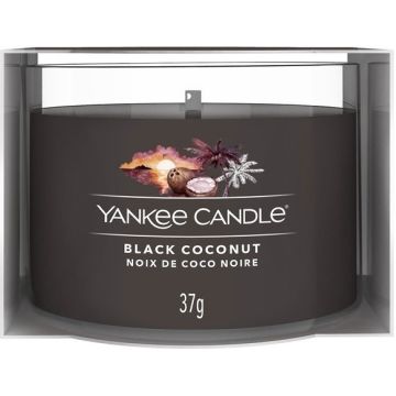 YANKEE CANDLE BLACK COCONUT GEURKAARS 37 GRAM