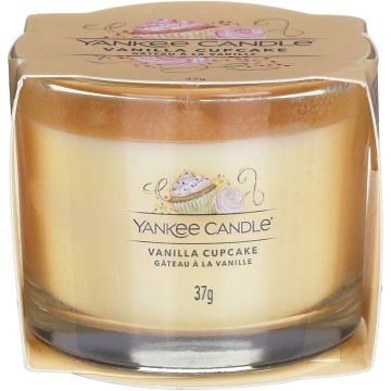 YANKEE CANDLE VANILLA CUPCAKE GEURKAARS 37 GRAM