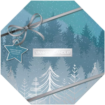 YANKEE CANDLE THE BRIGHT LIGHTS ADVENT CALENDER GESCHENKSET 1 STUK (VERPAKKING LICHT BESCHADIGD)
