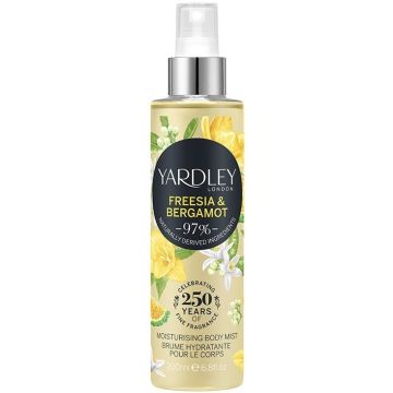 YARDLEY FREESIA & BERGAMOT BODYMIST 200 ML