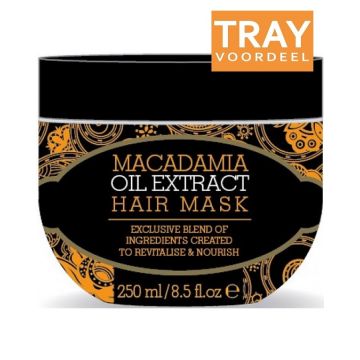 MACADAMIA OIL EXTRACT HAIR MASK HAARMASKER 12 X 250 ML