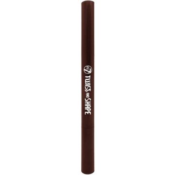 W7 TWIST AND SHAPE DARK BROWN POTLOOD 1 STUK