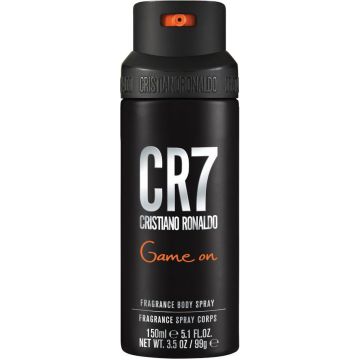 CRISTIANO RONALDO CR7 GAME ON BODY SPRAY 150 ML