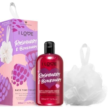 I LOVE RASPBERRY & BLACKBERRY GESCHENKSET 1 STUK
