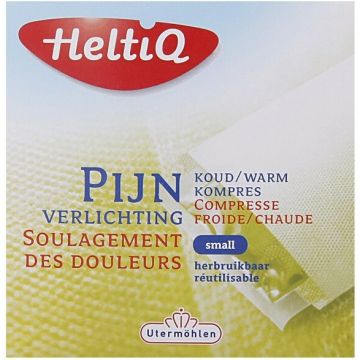 HELTIQ NATUURLIJKE PIJNVERLICHTING KOUD/WARM KOMPRES SMALL DOOSJE 1 STUK