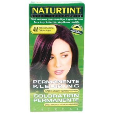 NATURTINT 4M MAHONIE KASTANJE PERMANENTE KLEURING PAK 160 ML