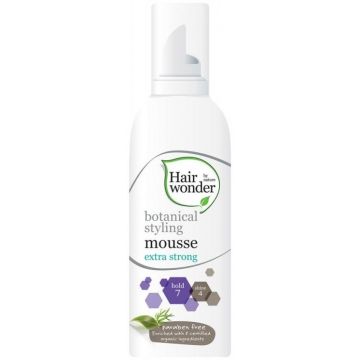 HAIR WONDER BOTANICAL STYLING (HAIR WONDER) BOTANICAL STYLING MOUSSE EXTRA STRONG SPUITBUS 200 ML