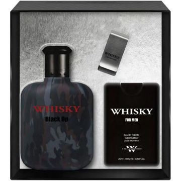 EVAFLOR WHISKY BLACK OP FOR MEN GESCHENKSET 1 STUK