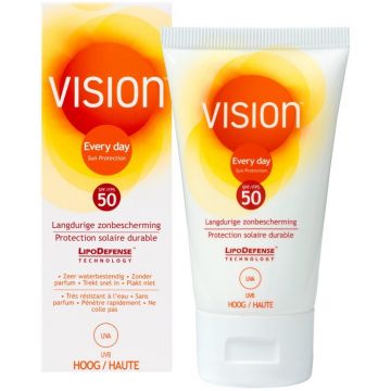 VISION EVERY DAY SUN PROTECTION SPF 50 ZONNEBRAND TUBE 50 ML