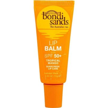 BONDI SANDS TROPICAL MANGO SPF 50+ LIP BALM LIPPENBALSEM TUBE 10 GRAM
