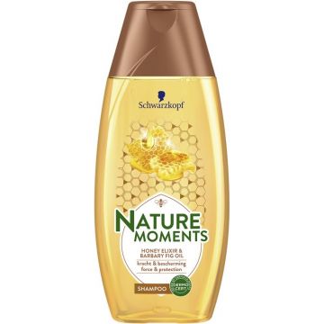 SCHWARZKOPF NATURE MOMENTS HONEY ELIXIR & BARBARY FIG OIL SHAMPOO FLACON 250 ML