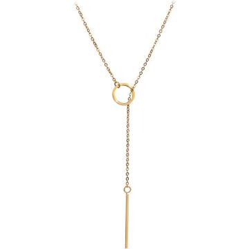 TROLI STYLISH GOLD PLATED NECKLACE