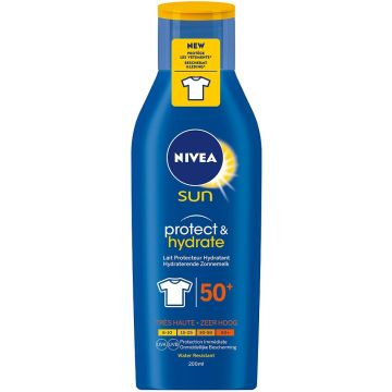 NIVEA SUN PROTECT & HYDRATE (NIVEA) PROTECT & HYDRATE SPF 50+ ZONNEBRAND FLACON 200 ML