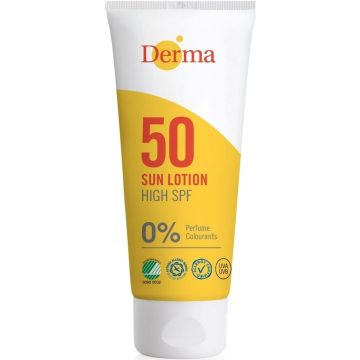 DERMA LOTION SPF50 ZONNEBRAND 100 ML