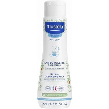 MUSTELA BEBE CLEANSING MILK REINIGINGSMELK FLACON 200 ML