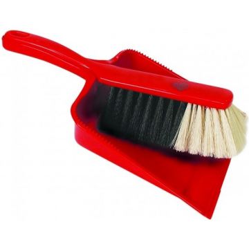 BETRA STOFBLIKSET (BLAUW/ROOD) PAK 1 STUK