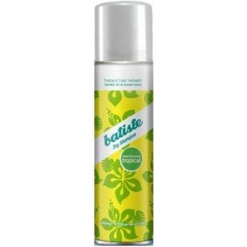 BATISTE TROPICAL DRY SHAMPOO DROOGSHAMPOO SPRAY 200 ML