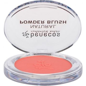 BENECOS NATURAL BEAUTY NATURAL (BENECOS) NATURAL SASSY SALMON POWDER BLUSH DOOSJE 5,5 GRAM