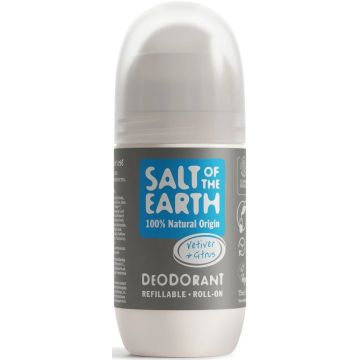 SALT OF THE EARTH VETIVER & CITRUS (SALT OF THE EARTH) VETIVER & CITRUS DEO DEODORANT ROLLER 75 ML