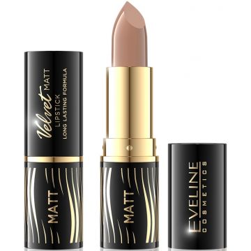 EVELINE VELVET MATT (EVELINE) VELVET MATT LIPSTICK 500 NUDE LIPPENSTIFT 4,1 GRAM