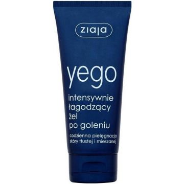 ZIAJA YEGO MEN (ZIAJA) YEGO MEN INTENSIVE SOOTHING AFTERSHAVE GEL TUBE 75 ML